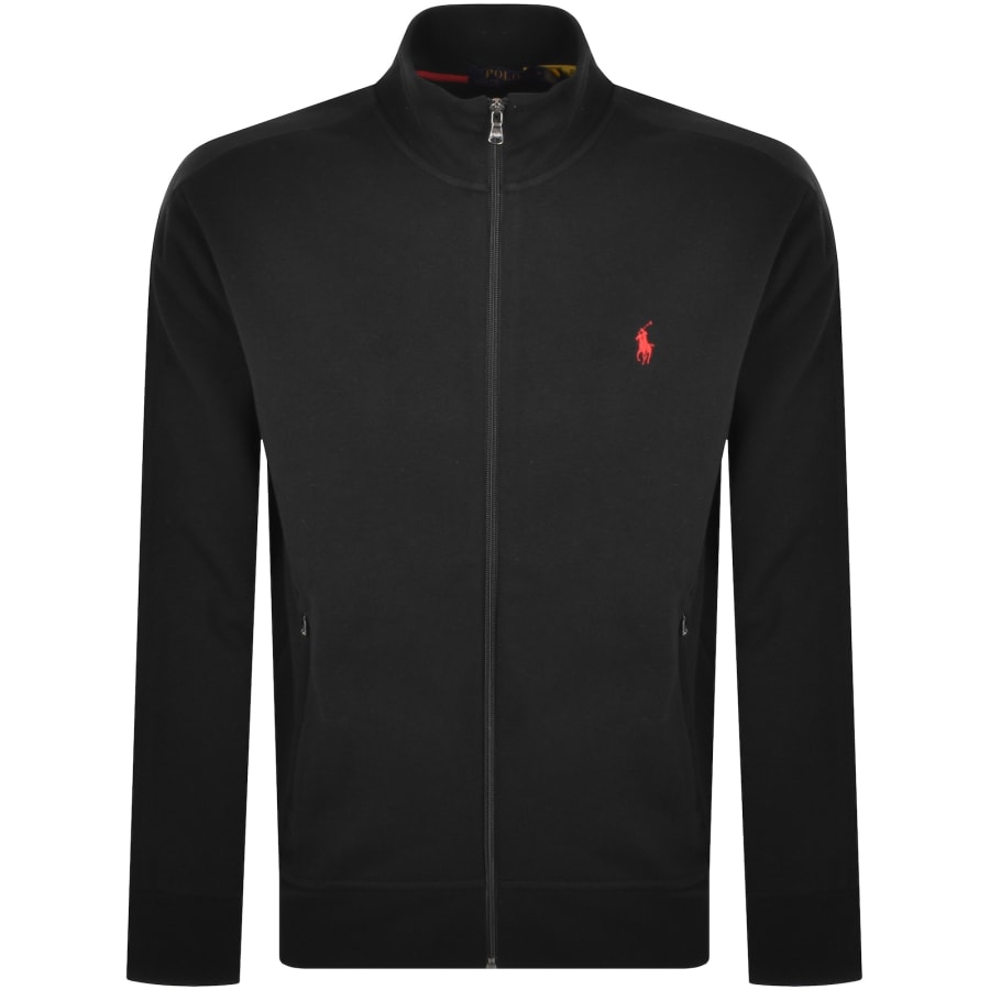 Ralph Lauren Full Zip Sweatshirt Black Mainline Menswear